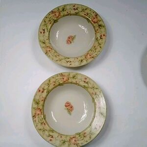 Set 2 Pc Cheri Blum for 222 FIFTH PTS INTERNATIONAL PLATES